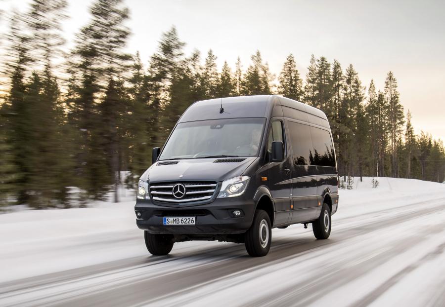 Mercedes-Benz Sprinter 319 Bluetec 4x4 LH2 Van '2015